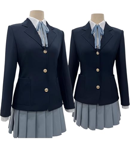Amazon.co.jp: けいおん! 桜が丘高校制服 コスプレ衣装 平沢唯 秋山澪